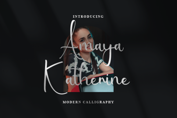 Amaya Katherine: A Handwritten Font That Elevates Digital Branding