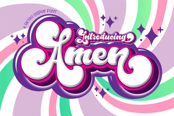 Amen: A Handwritten Font That Earns Attention