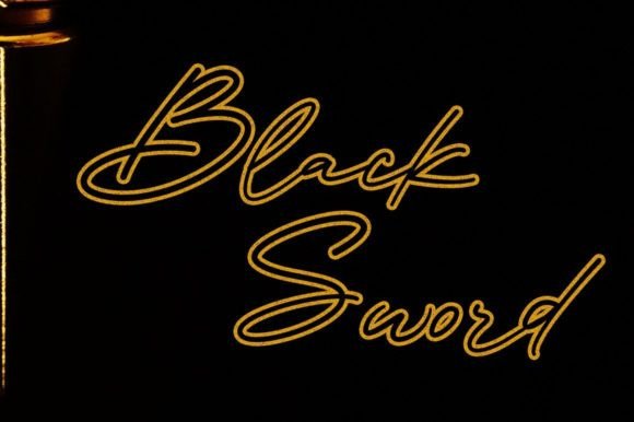 Black Sword Font: Clean, Versatile & Craft-Ready
