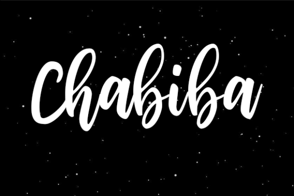 Chabiba: A Handwritten Font That Converts Scroll Into Stop