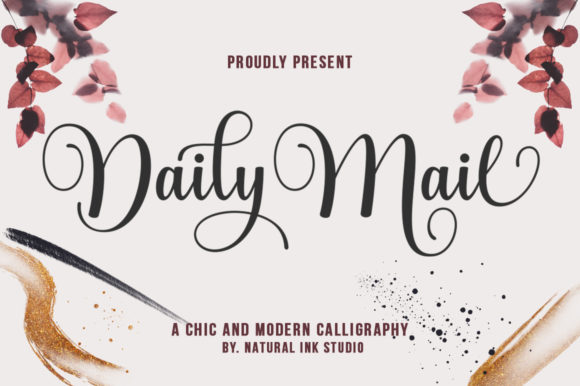 Daily Mail: A Thoughtful Script Font for Editorial Warmth