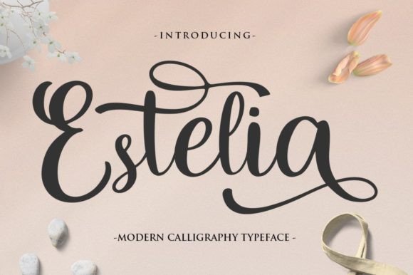 Estelia: A Soft Script Font for Thoughtful Editorial Moments