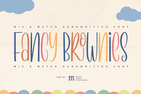 Fancy Brownies: A Playful Handwritten Font for Digital Brands