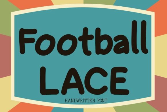 Football Lace: A Playful Handwritten Font for Campaign Clarity