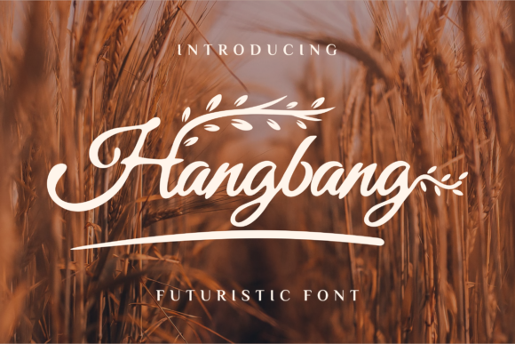Hangbang: A Vintage Script Font for Authentic Digital Branding