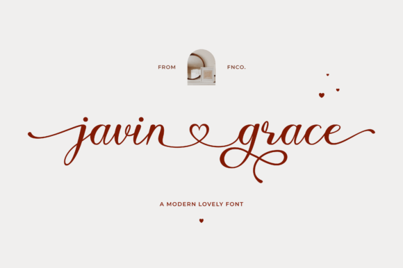 Javin: A Graceful Handwritten Script Font for Makers