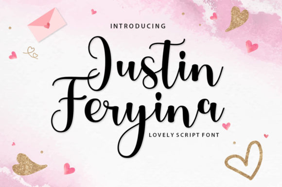 Justin Feryina: A Delicate Script Font for Thoughtful Branding