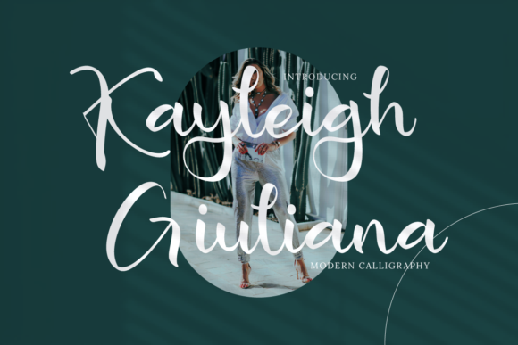 Kayleigh Giuliana: A Script Font That Earns Its Place in Campaign Visuals