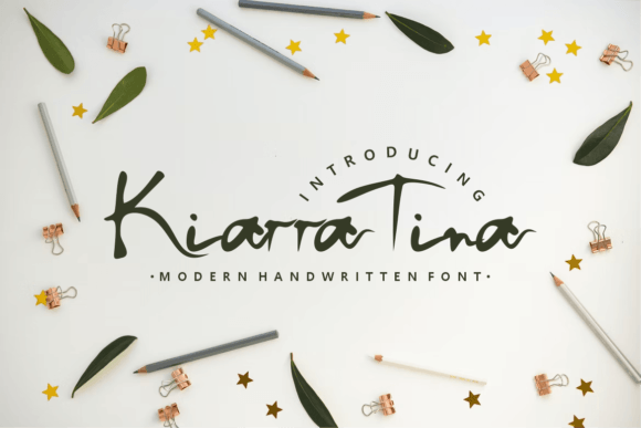 Kiarra Tina: A Handwritten Font That Earns Its Place in Real Campaigns
