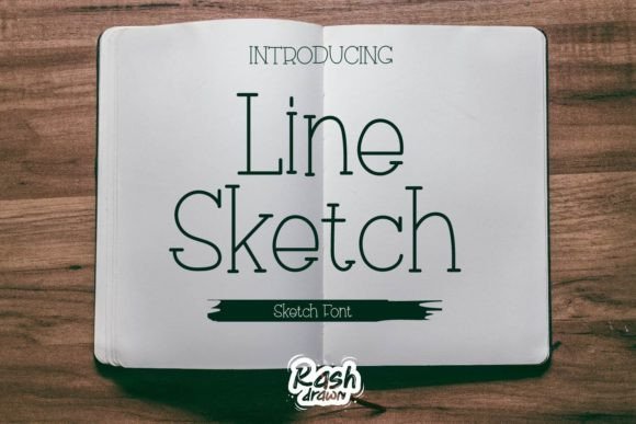 Line Sketch: A Friendly Handwritten Font That Lifts Your Brand