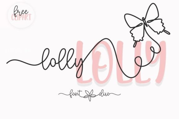 Lolly: A Chic Script Typeface for Digital Branding