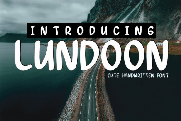 Lundoon: A Script Font That Earns Its Space