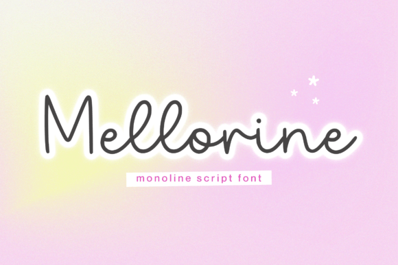 Mellorine: A Handwritten Script Font That Sells