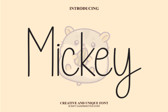 Mickey Font: A Sweet, Romantic Script for Branding That Feels Human