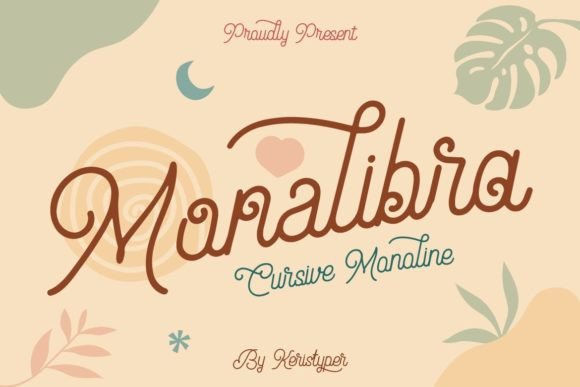 Monalibra: A Vintage Handwritten Typeface That Elevates Digital Branding