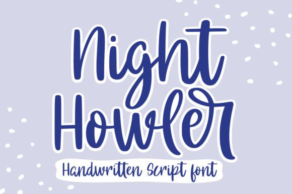 Night Howler: A Refined Handwritten Font for Digital Branding