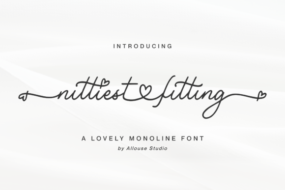 Nittiest Fitting: A Delicate Script Font for Thoughtful Digital Branding
