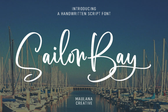 Sailor Bay: A Script Font That Makes Your Campaigns Instantly Recognizable
