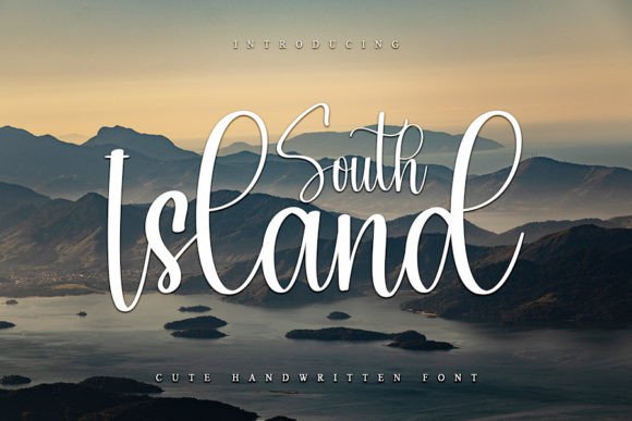South Island: A Handwritten Font for Elegant Digital Branding