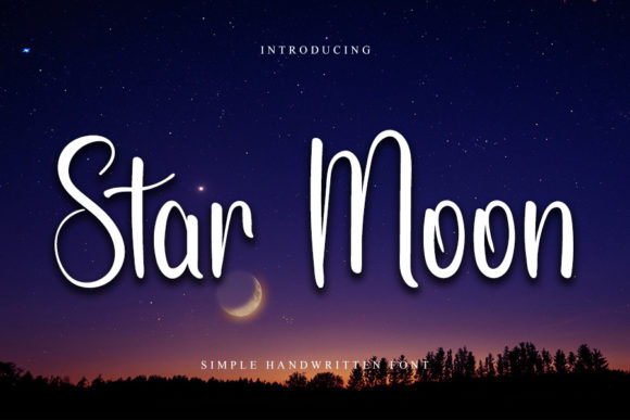 Star Moon: A Handwritten Font That Elevates Digital Branding