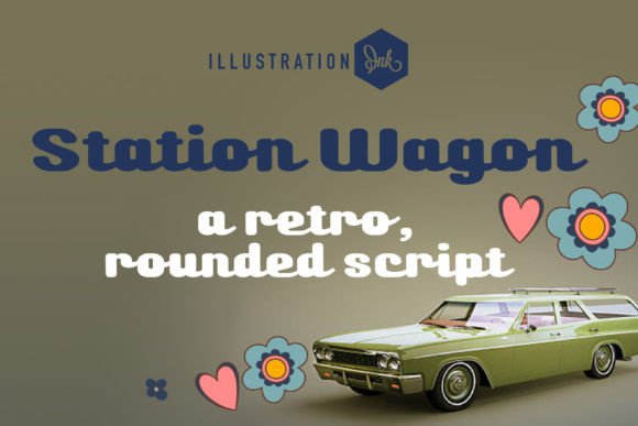 Station Wagon Font: A Retro Script for Digital Branding