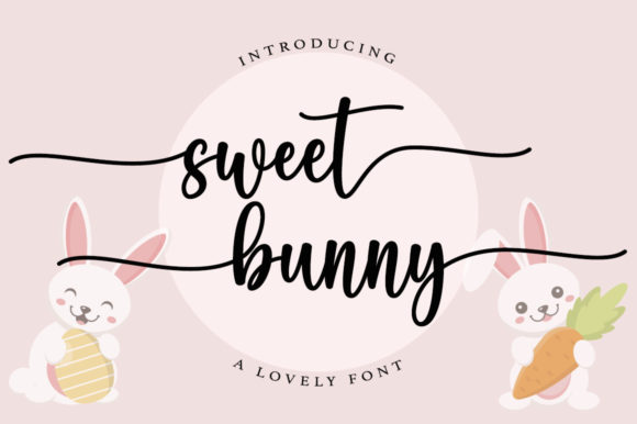 Sweet Bunny: A Refined Script Font for Digital Branding