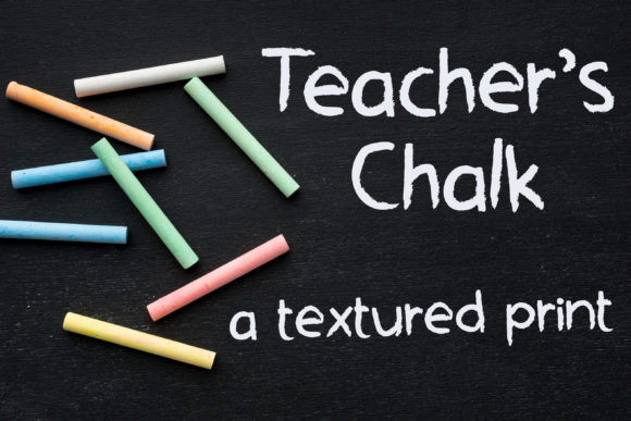 Teacher Chalk: A Playful Handwritten Font for Warm, Approachable Branding