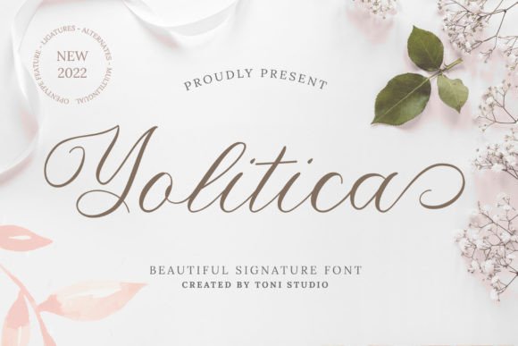 Yolitica: A Handwritten Script Font That Feels Like a Signature